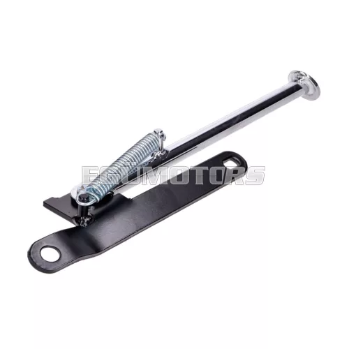 Oldalsztender acél, 340mm, krómozott fekete, Zündapp, C 50 Sport, GTS, KS, CS, CX