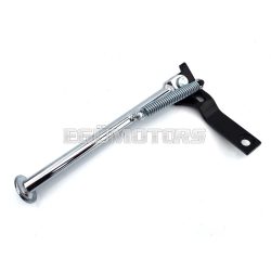 Side stand chrome 380mm 90mm for Honda, MB 5, 50, 8, 80