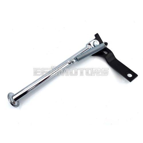 Side stand chrome 380mm 90mm for Honda, MB 5, 50, 8, 80