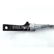 Oldalsztender krómozott, 380mm, 90mm, Honda, MB 5, 50, 8, 80