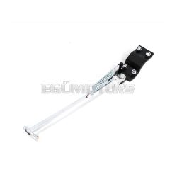   Side stand Presto chrome 280mm for Tomos A 3, Flexer, Quadra, Hercules Prima M, GT, GX, G3, Pronto, Presto, Zündapp ZD, ZR, ZB, ZA, ZX, ZL, ZS, ZE, 444 Automatic, Kreidler Florett, Flory