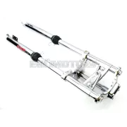 Első villa krómozott 650mm, 28mm, 35mm, 26mm, 180mm, Puch Maxi S, N, X 30