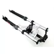 Teleszkópos első villa fekete, 560mm, 28mm, 35mm, 26mm, 180mm, Puch Maxi S, N, X 30