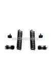 Repair set telescopic fork springs bushes bumpers black for Piaggio Ciao
