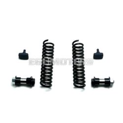   Repair set telescopic fork springs bushes bumpers black for Piaggio Ciao