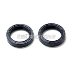   Front fork oil seal set 28x38mm black for Zündapp, CS, CX, Hai Type 448