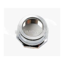 Chrome steering head nut for Piaggio, SI, Boxer
