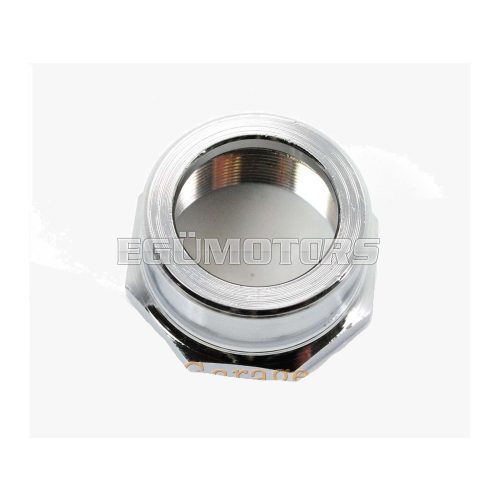 Chrome steering head nut for Piaggio, SI, Boxer