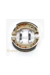 Brake pad set 104x20mm with springs for Zündapp ZR, ZX, Kreidler, Hercules, Puch, Tomos A 35, 55