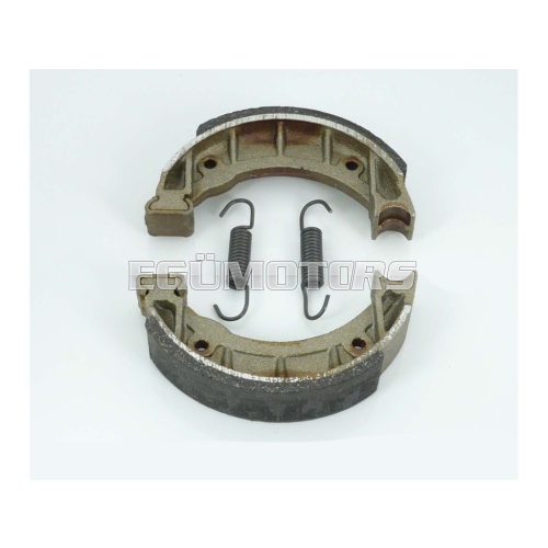 Brake pads with springs 100 x 20mm for Piaggio, Ciao, SI, Bravo, Super Grillo, Free 25