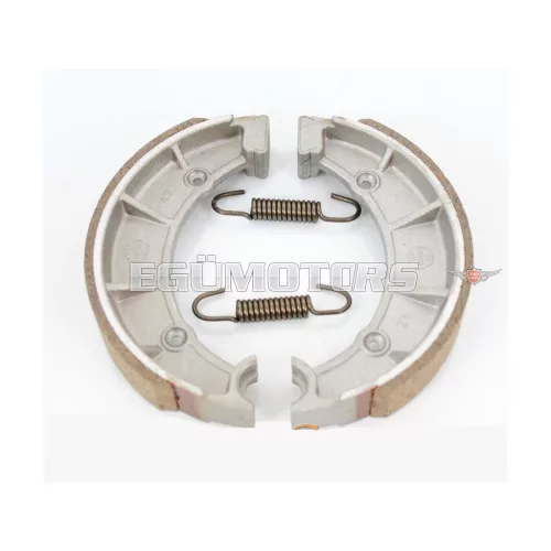 Fékbetét készlet rugókkal 140x24mm, Hercules K 50 SL, RL, SE, RE, KTM Comet, DKW RT 159, Puch M Racing