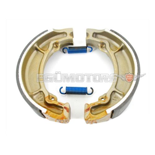 Brake pads EBC 130 x 28mm with springs for Yamaha DT 80 LC 1, 2, RD 125, 175, SR 125