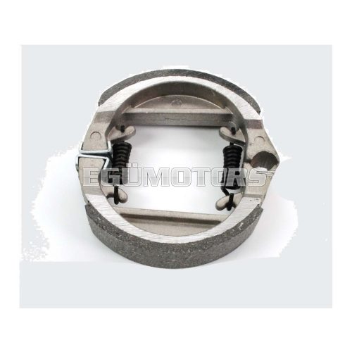Brake pads 80x18mm for Puch Maxi, Zündapp ZR 444, Kreidler Flory, MF 22, 32, 2, KTM, DKW, Rixe, Sachs moped, moped, mokick, Honda Camino PA 50