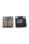 Brake pads TRW 49mm black for Honda MB 50 S, MBX 80 Type SW2, SWD