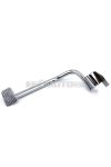 Chrome-plated foot brake lever for Zündapp KS 50, 80, GTS 50
