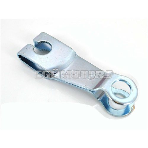 Brake lever steel silver for Yamaha, DT 50 MX, FS 1