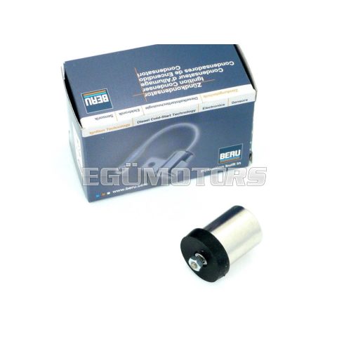 Condenser Beru screw connection 18mm x 23mm for Zündapp Automatic Moped, ZA, ZB, ZD, TS, ZR, CS, CX, Hai, GTS, C, Hercules MX, Prima, M, Kreidler Florett, Flory, MF, Puch Moped