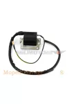 Gyújtótekercs 6V, kábellel, 0.5-0.8 Ohm, 2.4-3 kOhm, Yamaha DT 50 MX, M, 80 MXS, 125 AT 2, FS SE, 1, RD DX, TY XT 250, Suzuki K