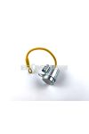 Condenser metal with cable yellow for Piaggio, Vespa, Ciao, Si, Citta, Bravo