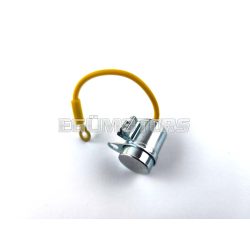   Condenser metal with cable yellow for Piaggio, Vespa, Ciao, Si, Citta, Bravo