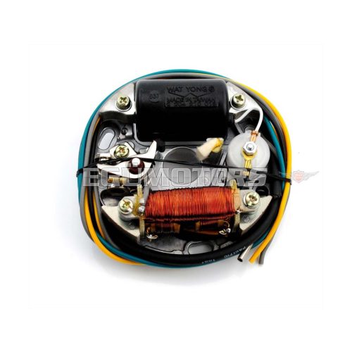 Ignition armature complete 6V 15/5W with brake light coil for Zündapp ZD, CS, CX, Hai, GTS, C, moped, moped, mokick