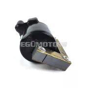 Gyújtótekercs fekete műanyag-fém tartóval, Hercules K 50 Sprint, S, GS, 75 125 Zündapp KS Sport, Super Cross, Kreidler Florett RS, RSH, RS