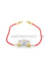 Plastic fuse holder with cable and fuses for Yamaha RD, DT, FS 50, 80, 125