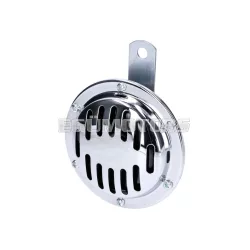   Duda 6V egyenáramú, 100mm, rozsdamentes acél, Maico, DKW, NSU, Miele, Horex, Zündapp, BMW, EMW, MZ RT125/1, RT125/2, RT125/3, Hercules, NSU Fox, Konsul, Lux, Max, Superlux, Horex Regina, Rebell, Imperator