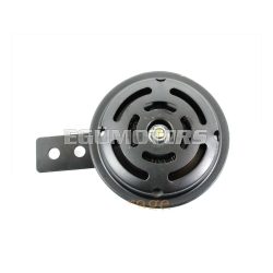   Horn 6V 9W 70mm black for Kreidler Florett, Zündapp, Hercules, Puch, Simson, DKW, KTM, moped, moped, mokick