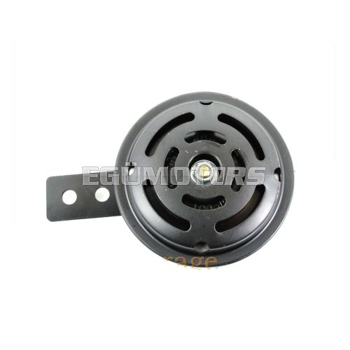 Horn 6V 9W 70mm black for Kreidler Florett, Zündapp, Hercules, Puch, Simson, DKW, KTM, moped, moped, mokick