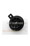 Duda fekete, 12V, 70mm, Yamaha DT, XT, RD, Honda, Suzuki, Kawasaki