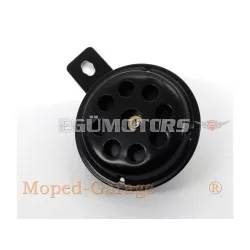   Duda fekete, 12V, 70mm, Yamaha DT, XT, RD, Honda, Suzuki, Kawasaki