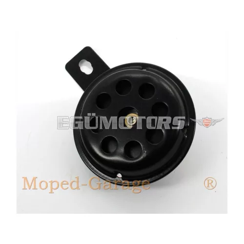 Duda fekete, 12V, 70mm, Yamaha DT, XT, RD, Honda, Suzuki, Kawasaki