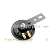 Duda fekete, 12V, 70mm, Yamaha DT, XT, RD, Honda, Suzuki, Kawasaki