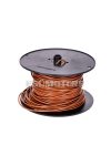 Cable brown 100 meters 0.75qmm for Zündapp, Kreidler, Hercules, Puch, KTM, Rixe, Miele, moped, moped, mokick, scooter