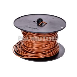   Cable brown 100 meters 0.75qmm for Zündapp, Kreidler, Hercules, Puch, KTM, Rixe, Miele, moped, moped, mokick, scooter