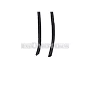 Kábelvédő / kábelhúzó spirál fekete, 6mm x 1.5m