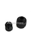 Black plastic plug cover for Zündapp KS, GTS