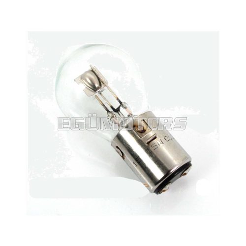 Bulb 6 Volt 15/15 Watt Bilux BA20d headlight