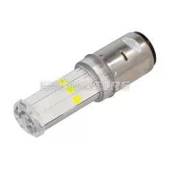   Hagyományos izzó 12V, 35/35W (10W LED), BA20D, szivárvány