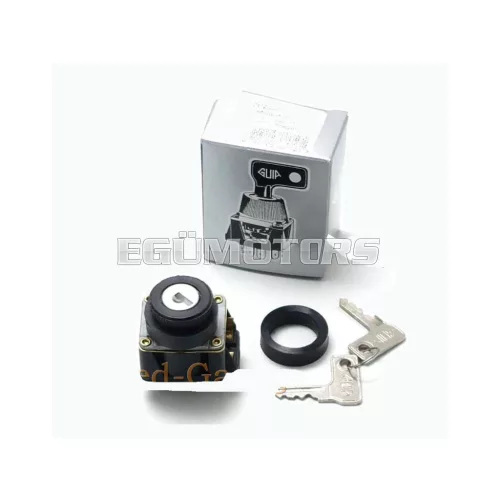 Gyújtáskapcsoló 20mm, 2 kulccsal és tartozékokkal, Zündapp, Kreidler, Hercules, Puch, moped, mokick