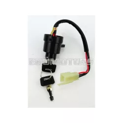   Gyújtáskapcsoló, 2 állásos, téglalap alakú csatlakozóval, 38mm, Yamaha DT 50, MX, RD