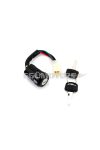Ignition lock 6-pin with mounting bracket and 2 keys for Honda MT 5, 50, MB 50