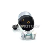 Fényszóró kapcsoló kerek, 2 állású, 22mm, rögzítőbilinccsel, Zündapp GTS 50, C 50 Sport, CS, ZD, KS, Kreidler, Hercules, Puch