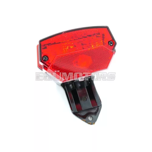 Hátsó lámpa 110mm, 63mm, 75mm, 95mm, 45mm, 30mm, 6 Volt, 21/3 Watt, Hercules MK 1, 2, 3, K 50, Kreidler Florett RS, RMC, Zündapp, Puch, mopeds, mokicks