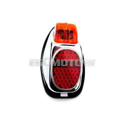   Hátsó lámpa fém házzal 140mm, 75mm, 98mm, Miele, DKW, NSU Göricke, Gritzner, Zündapp, Kreidler, Hercules, Puch KKR