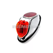 Hátsó lámpa fém házzal 140mm, 75mm, 98mm, Miele, DKW, NSU Göricke, Gritzner, Zündapp, Kreidler, Hercules, Puch KKR