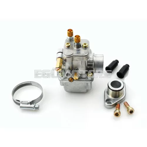 Bing karburátor alumínium, 23mm/28mm, Simson SR 50, 80, Hercules Supra, Prima GT, GX, Zündapp GTS, CS, CX, Kreidler Mustang, KTM Bora, DKW, Rixe