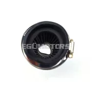 Légszűrő 52mm, ezüst, Zündapp, Kreidler, Hercules, Puch, Simson, Mofa, Moped, Mokick, KKR, Scooter