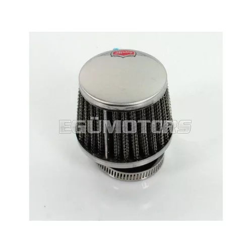 Légszűrő Bing, ezüst, 60mm, 67mm, Puch Maxi, Zündapp ZD GTS, Hercules, KTM, Kreidler
